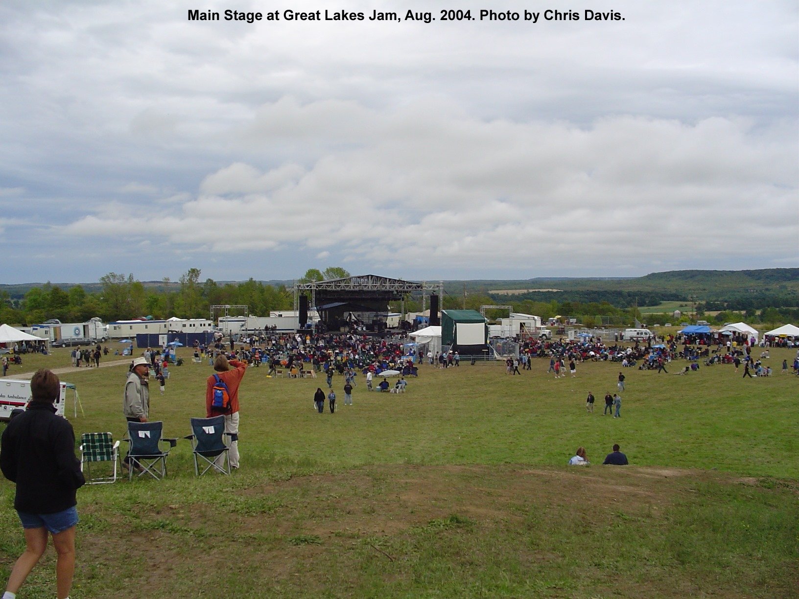 GREAT LAKES JAM Rock Festival held in Balaclava, near Owen Sound and